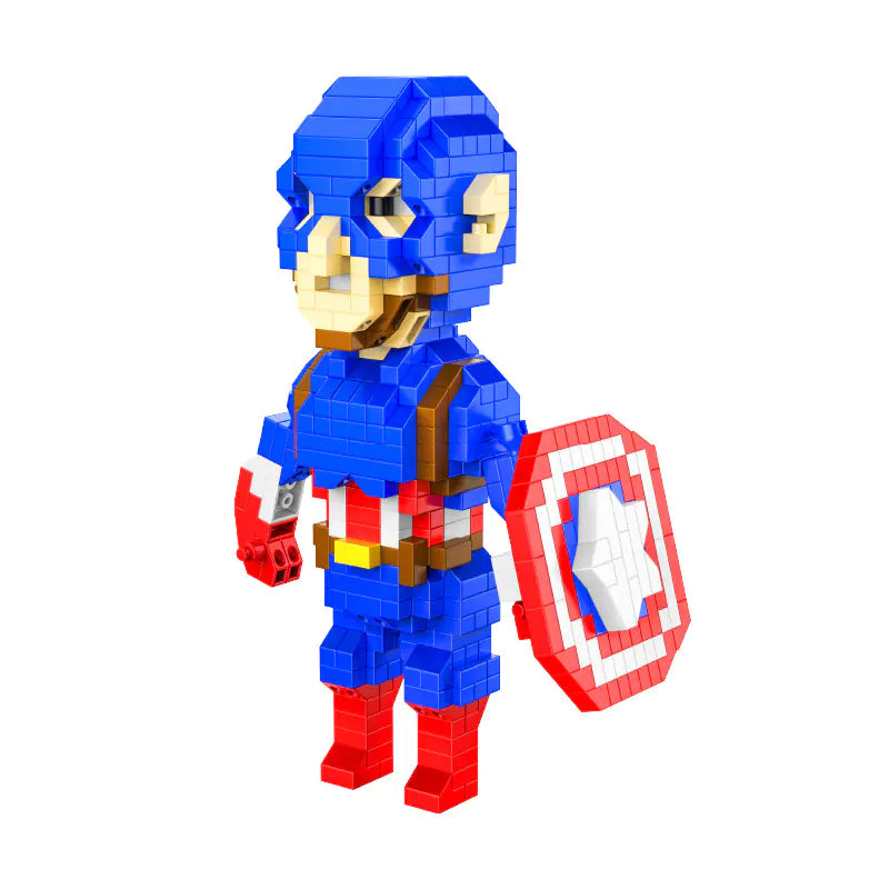 Wholesale Mini Building Blocks Iron Man & Captain America