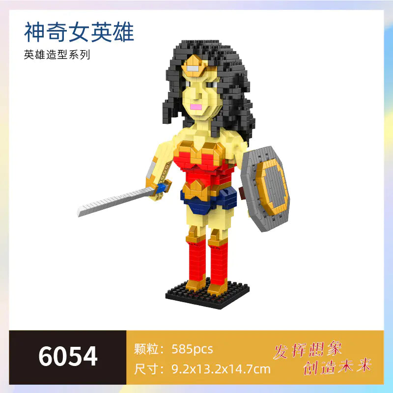 Wholesale Mini Building Blocks Iron Man & Captain America