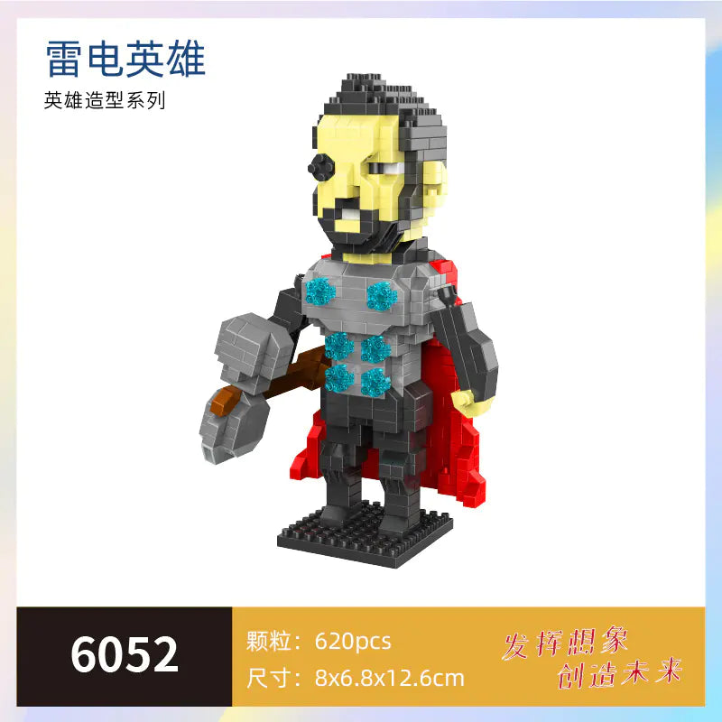 Wholesale Mini Building Blocks Iron Man & Captain America