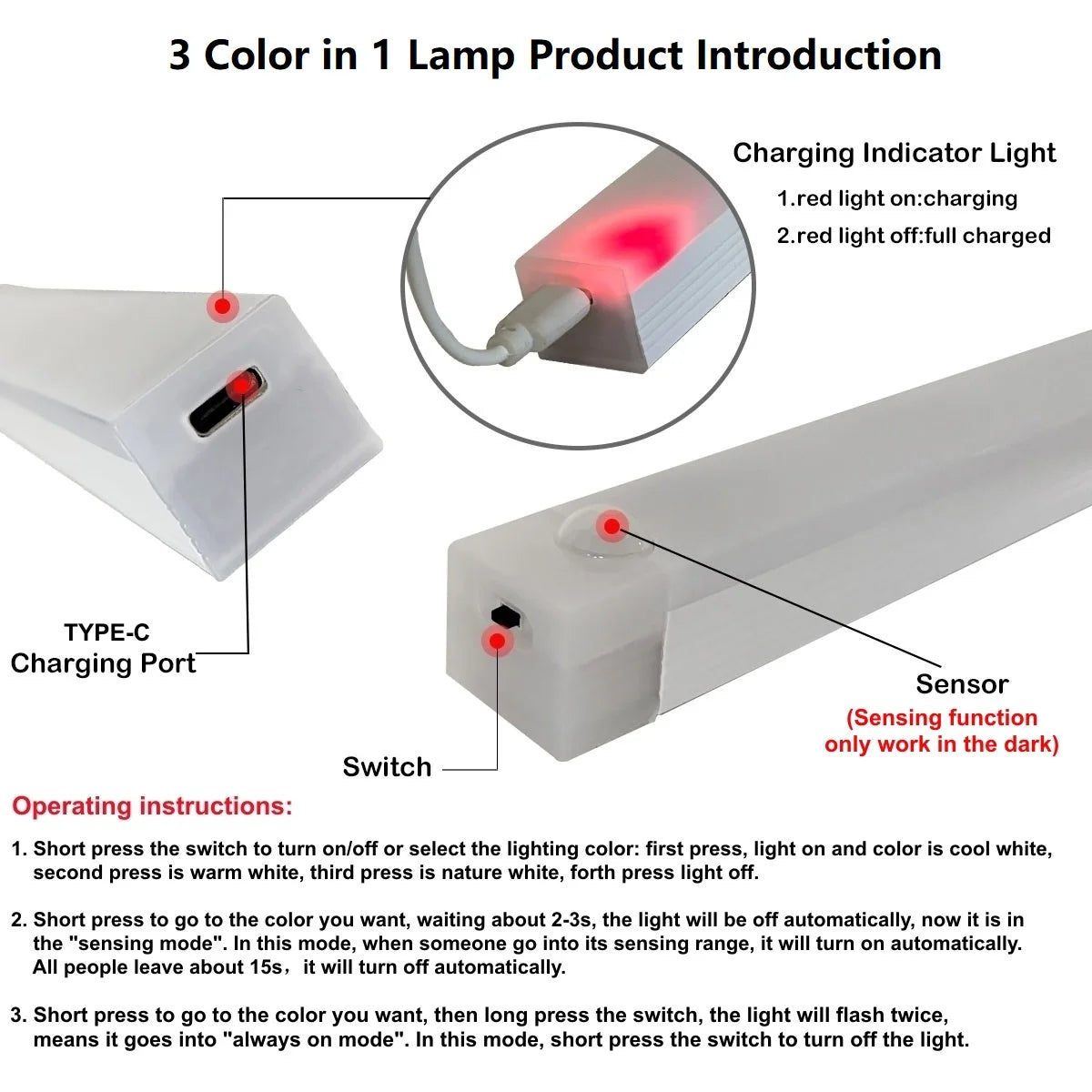 LiavaiL™ Sensor Night Light Lamp