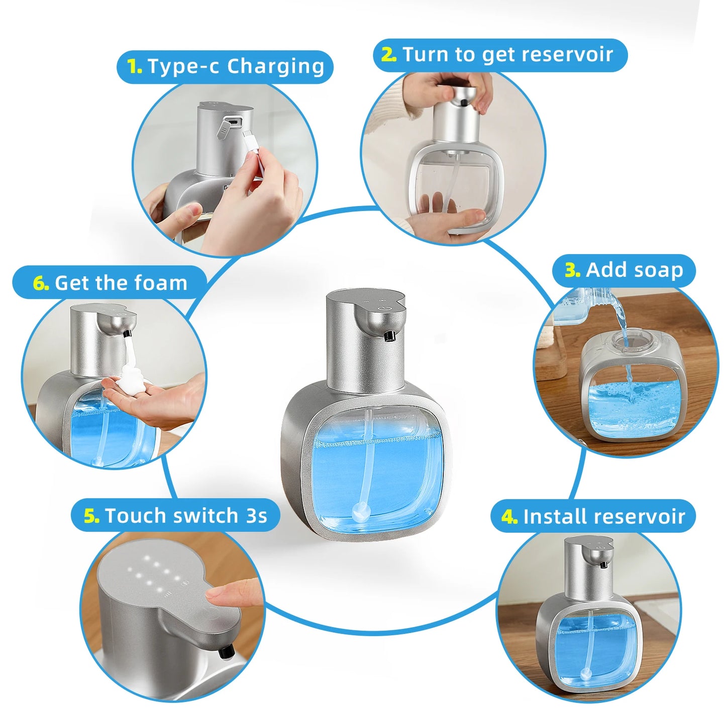 LiavaiL™ Automatic Soap Dispenser